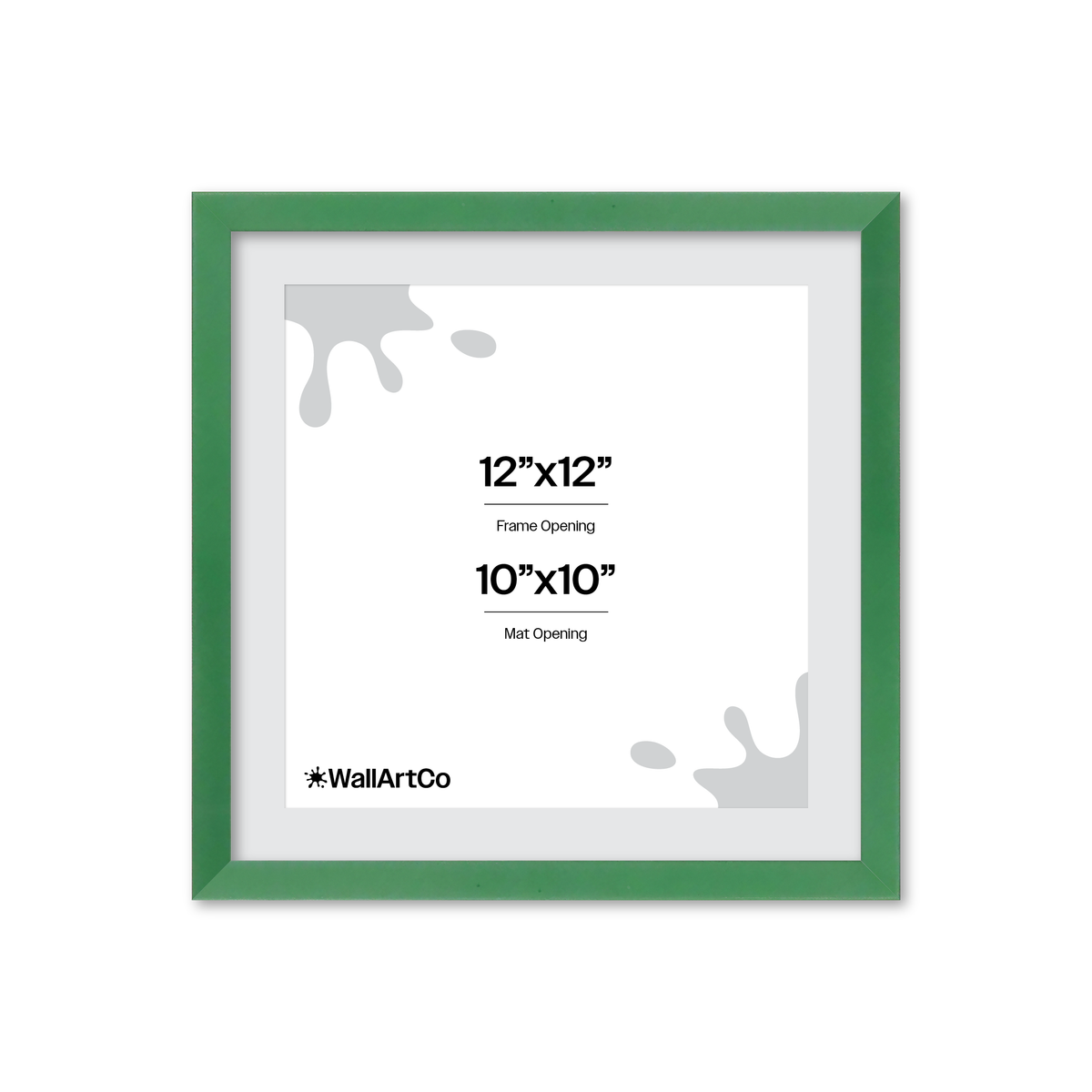 The Attention Grabber Green Picture Frame
