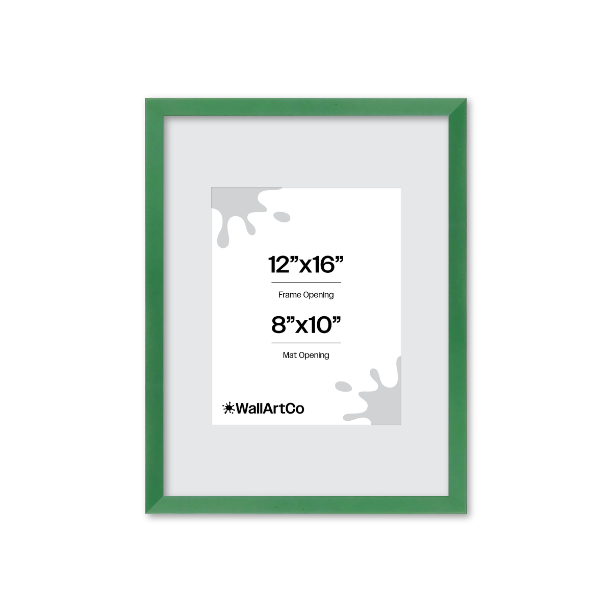 The Attention Grabber Green Picture Frame