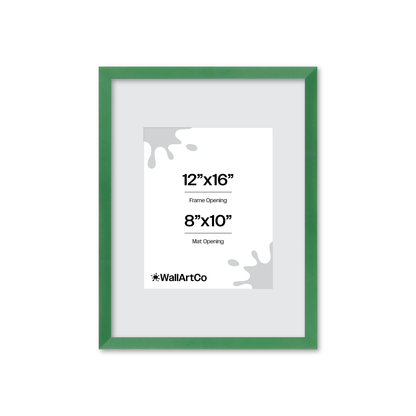The Attention Grabber Green Picture Frame