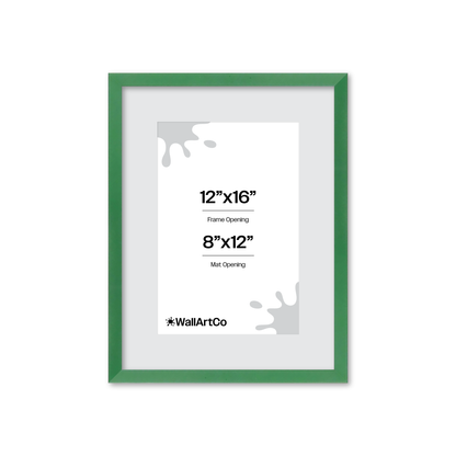 The Attention Grabber Green Picture Frame
