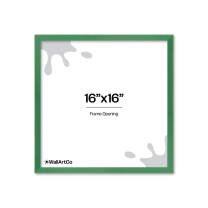 The Attention Grabber Green Picture Frame
