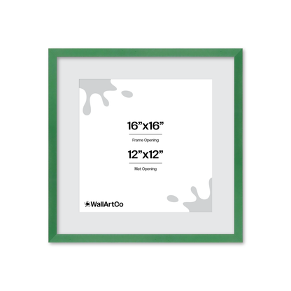 The Attention Grabber Green Picture Frame