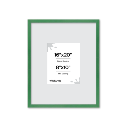 The Attention Grabber Green Picture Frame