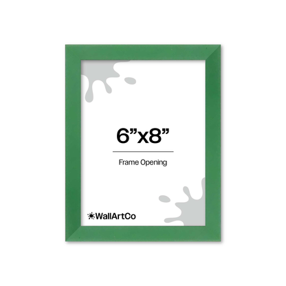 The Attention Grabber Green Picture Frame