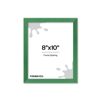 The Attention Grabber Green Picture Frame