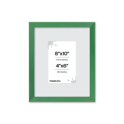 The Attention Grabber Green Picture Frame