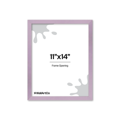 The Attention Grabber Purple Picture Frame