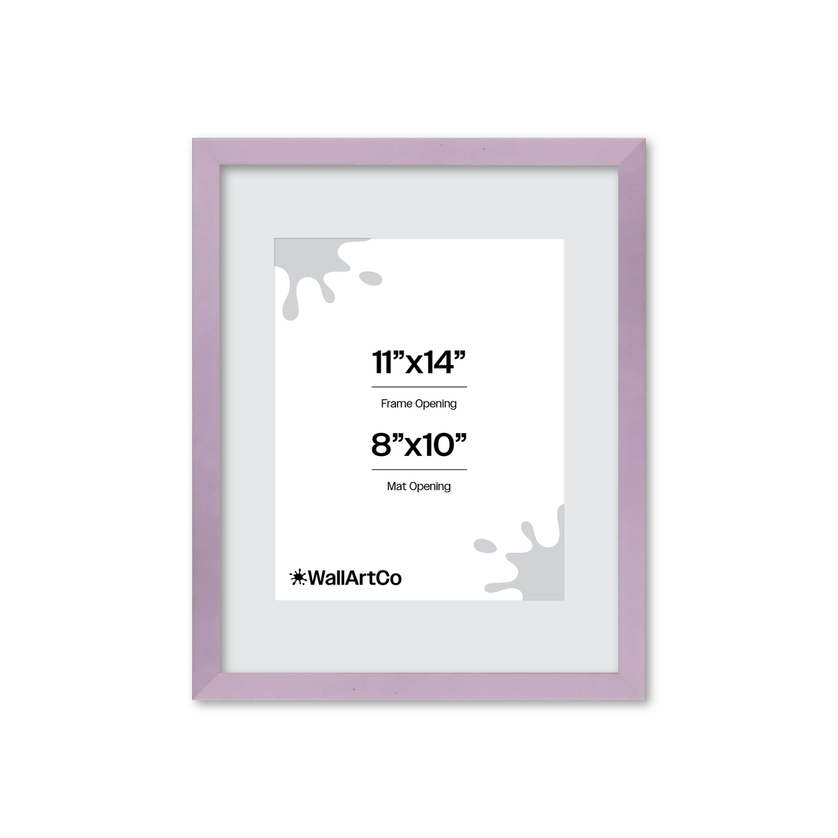 The Attention Grabber Purple Picture Frame
