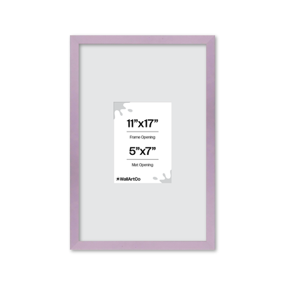 The Attention Grabber Purple Picture Frame