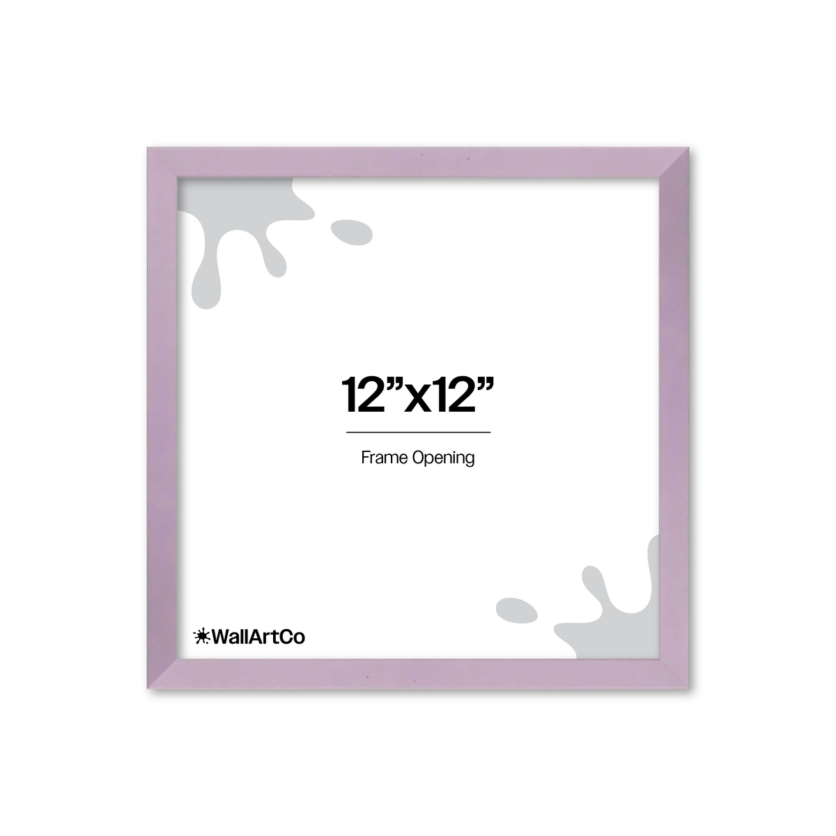 The Attention Grabber Purple Picture Frame