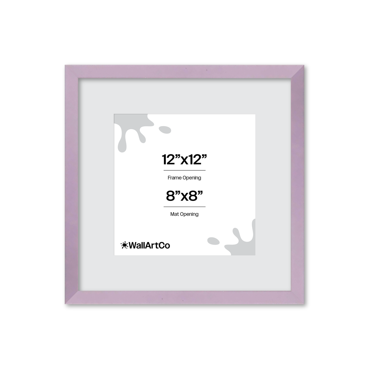 The Attention Grabber Purple Picture Frame