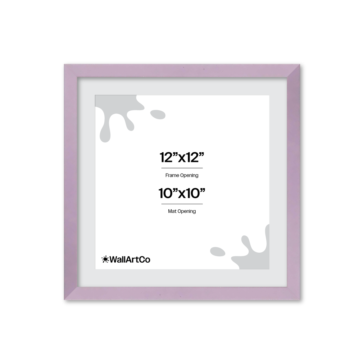 The Attention Grabber Purple Picture Frame