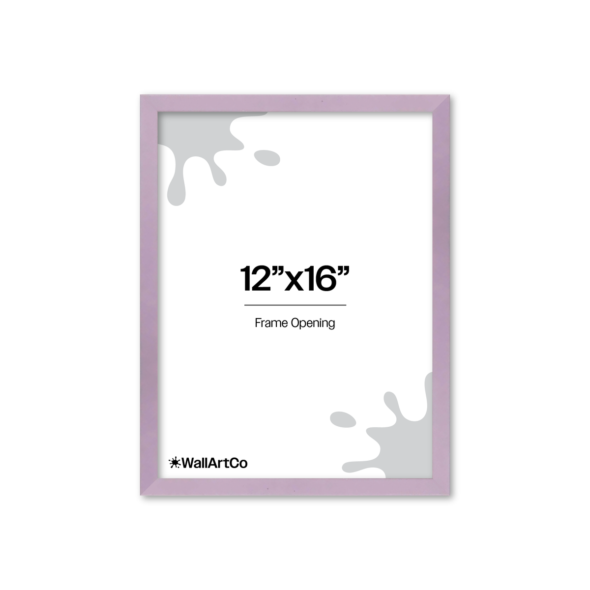 The Attention Grabber Purple Picture Frame