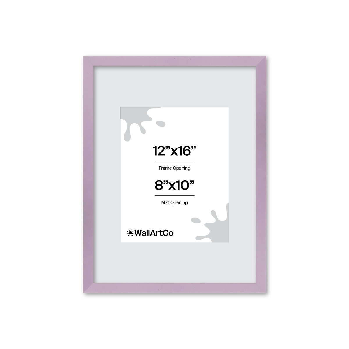 The Attention Grabber Purple Picture Frame