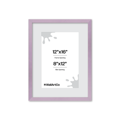 The Attention Grabber Purple Picture Frame