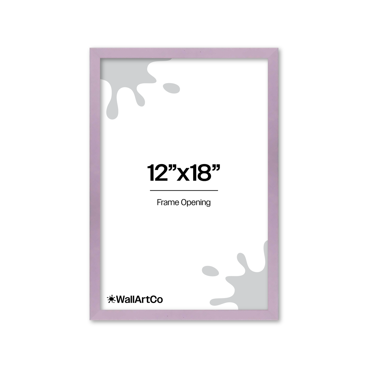 The Attention Grabber Purple Picture Frame