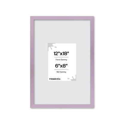 The Attention Grabber Purple Picture Frame