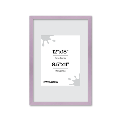 The Attention Grabber Purple Picture Frame