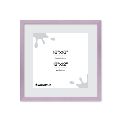 The Attention Grabber Purple Picture Frame