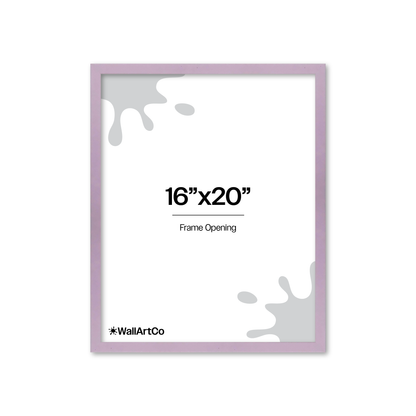 The Attention Grabber Purple Picture Frame