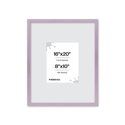 The Attention Grabber Purple Picture Frame