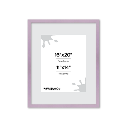 The Attention Grabber Purple Picture Frame