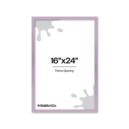 The Attention Grabber Purple Picture Frame