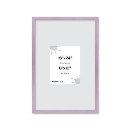 The Attention Grabber Purple Picture Frame