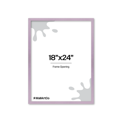 The Attention Grabber Purple Picture Frame