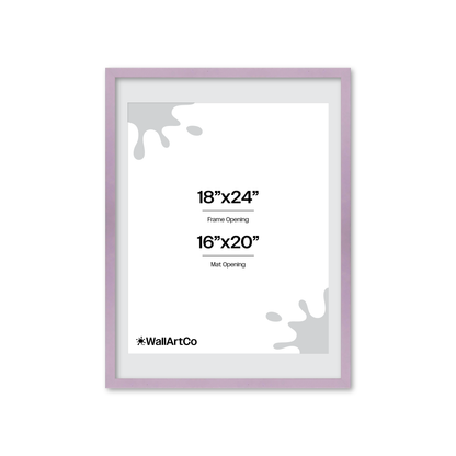The Attention Grabber Purple Picture Frame