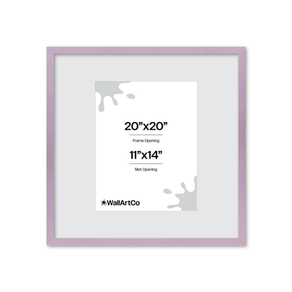 The Attention Grabber Purple Picture Frame