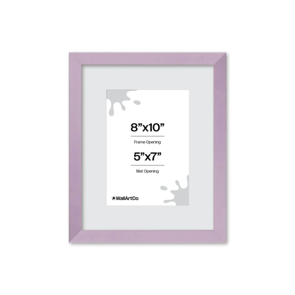 The Attention Grabber Purple Picture Frame
