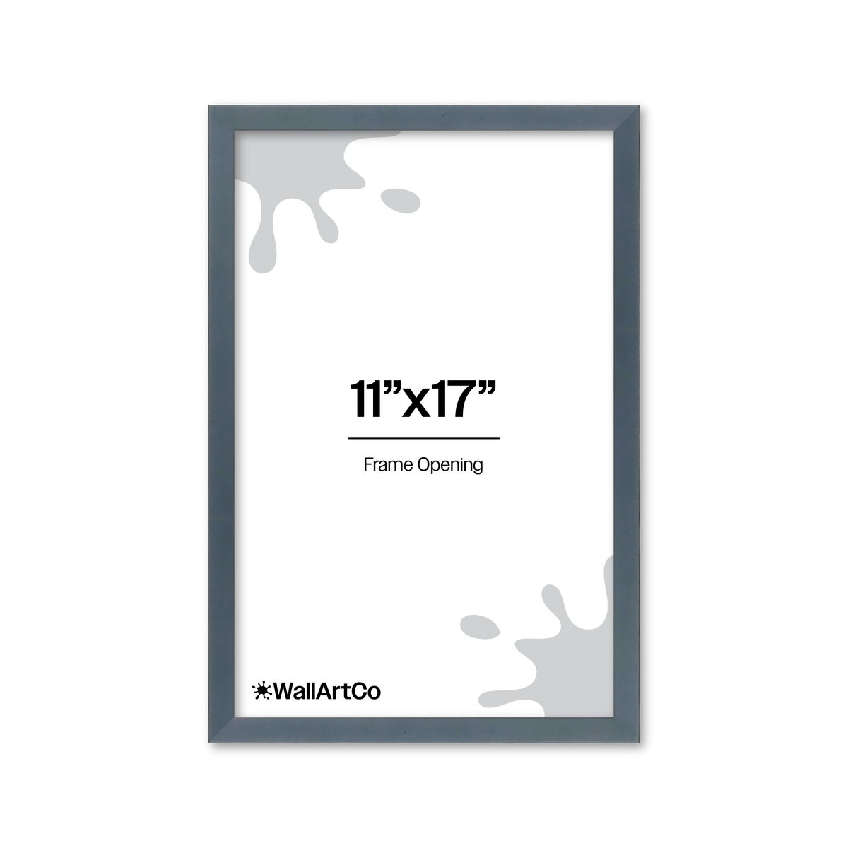 The Attention Grabber Navy Blue Picture Frame