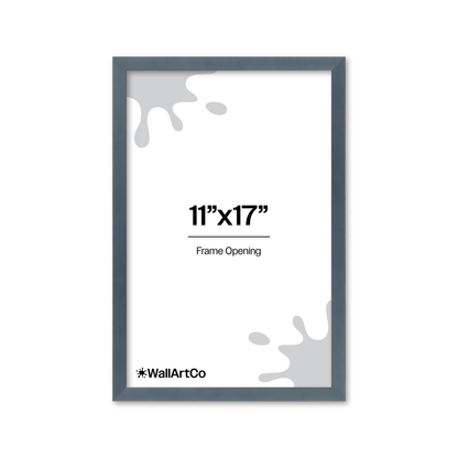 The Attention Grabber Navy Blue Picture Frame
