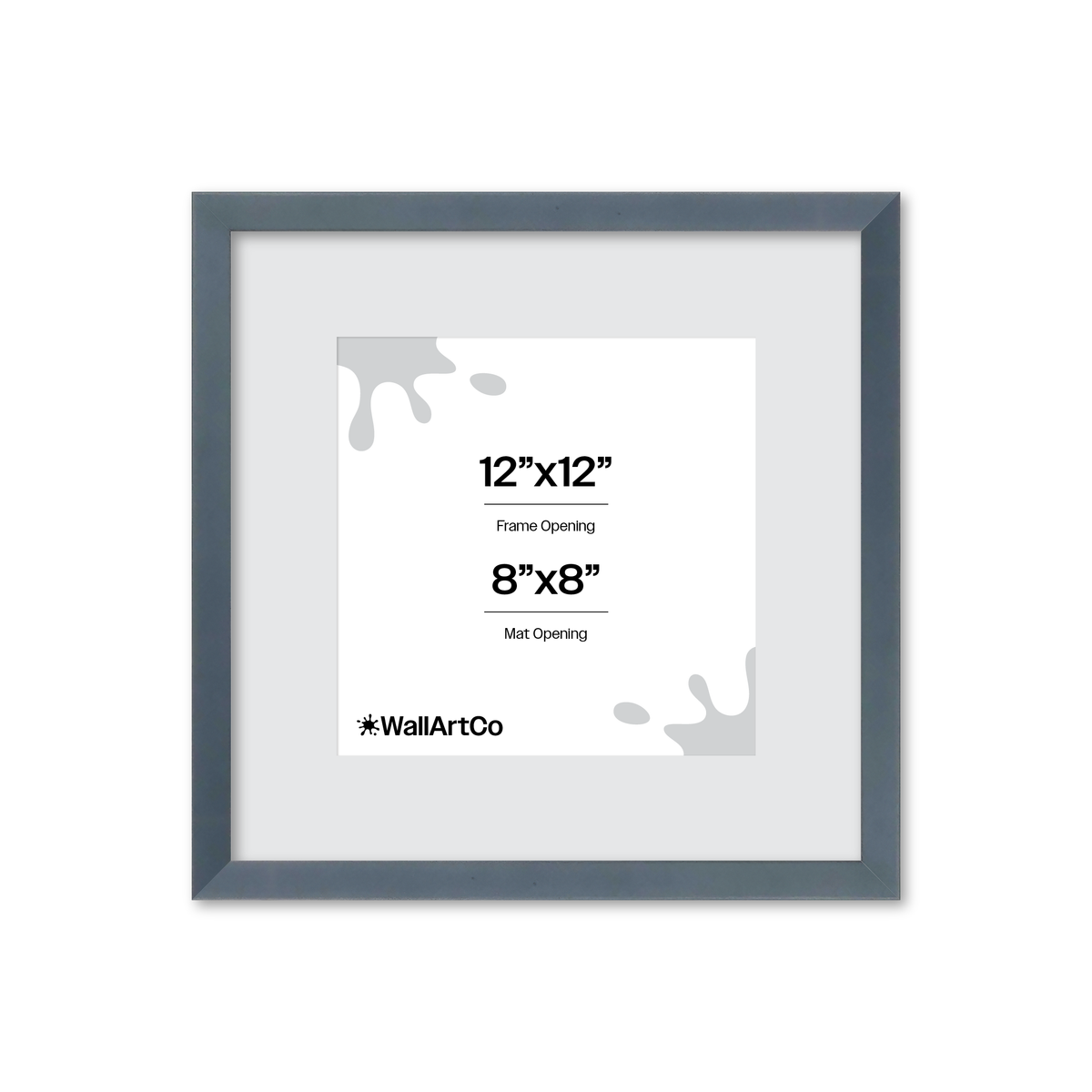The Attention Grabber Navy Blue Picture Frame