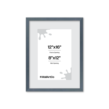 The Attention Grabber Navy Blue Picture Frame