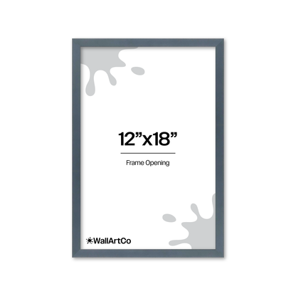 The Attention Grabber Navy Blue Picture Frame