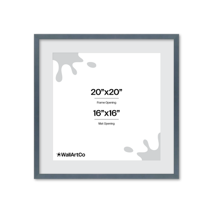 The Attention Grabber Navy Blue Picture Frame