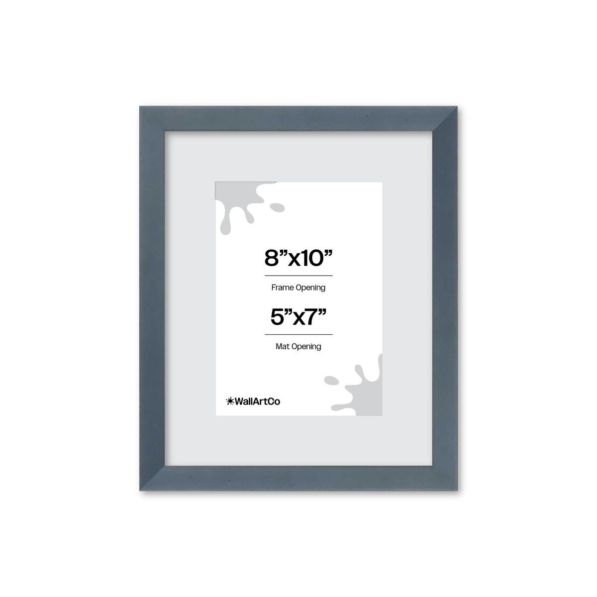 The Attention Grabber Navy Blue Picture Frame