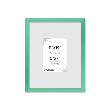 The Attention Grabber Light Green Picture Frame