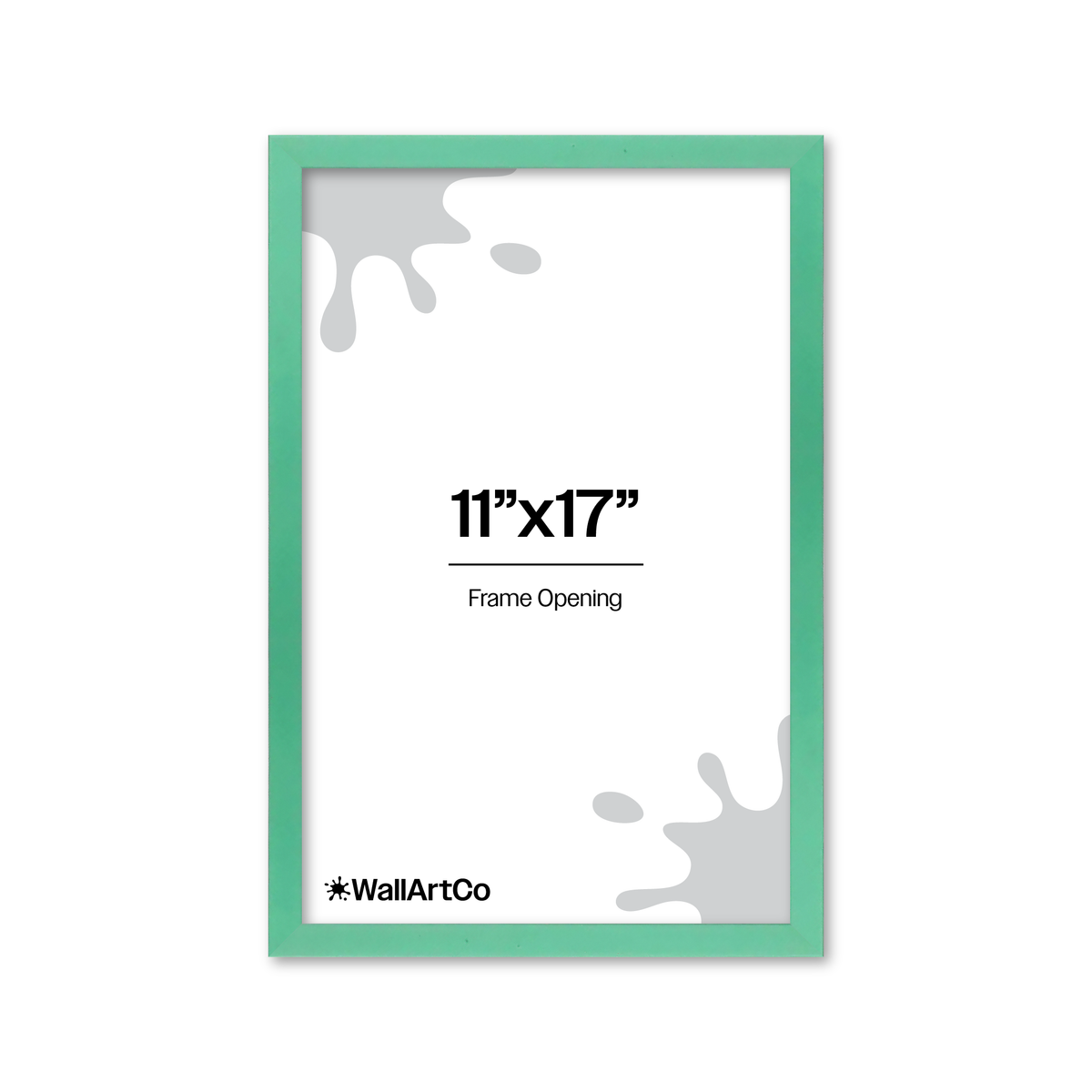 The Attention Grabber Light Green Picture Frame
