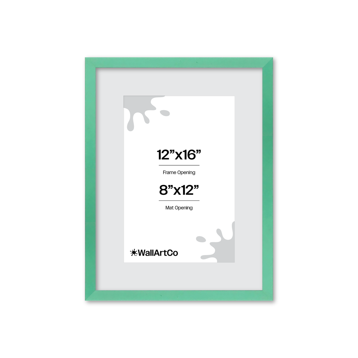 The Attention Grabber Light Green Picture Frame
