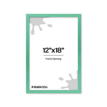 The Attention Grabber Light Green Picture Frame