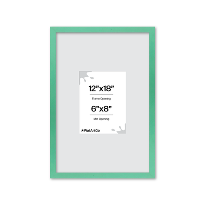 The Attention Grabber Light Green Picture Frame