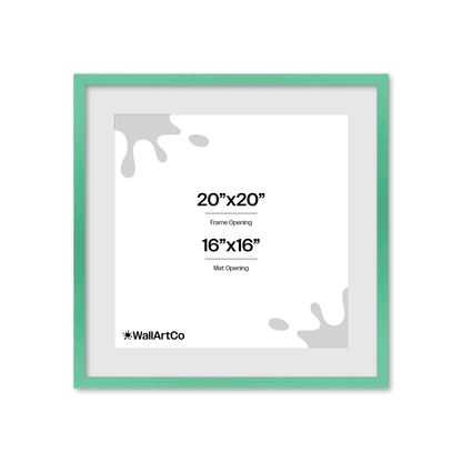 The Attention Grabber Light Green Picture Frame