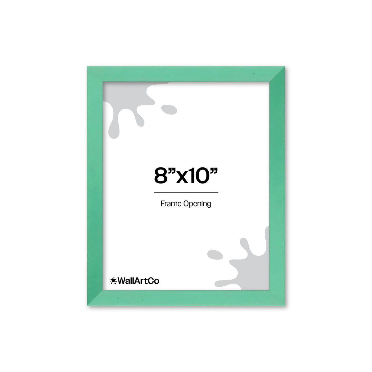 The Attention Grabber Light Green Picture Frame