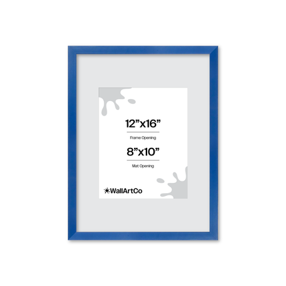 The Attention Grabber Blue Picture Frame