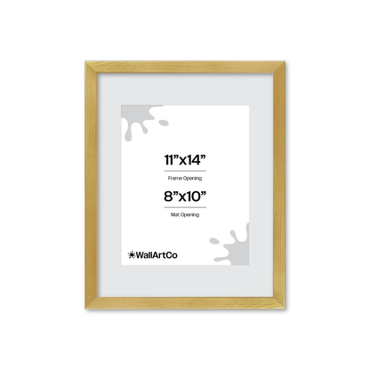 The Attention Grabber Gold Picture Frame