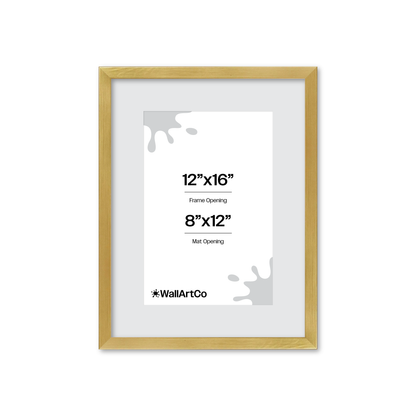 The Attention Grabber Gold Picture Frame