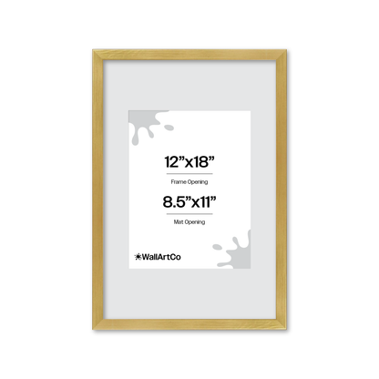The Attention Grabber Gold Picture Frame